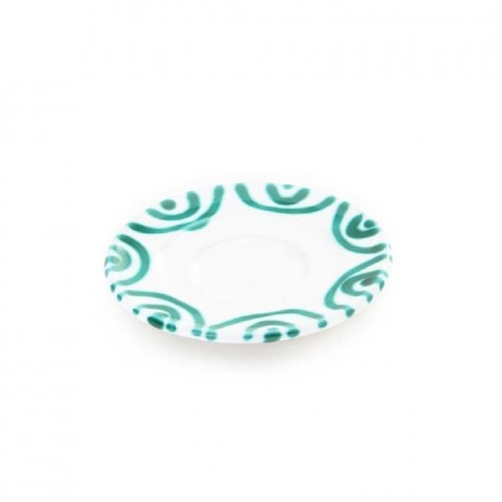 Gmundner Keramik Gmundner Keramik Grungeflammt Mokka-/Espresso-Untertasse Gourmet d: 11 cm Блюдце для мокко/эспрессо Gmundner Ceramics Green Flamed Gourmet d: 11 см