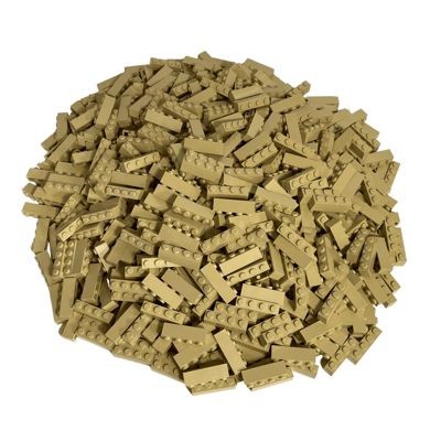 LEGO LEGO 1x4 Steine Beige - 100 Stuck - Tan bricks 3010 LEGO 1x4 кирпичи бежевого цвета — 100 штук — коричневые кирпичи 3010