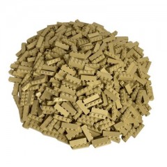 LEGO LEGO 1x4 Steine Beige - 100 Stuck - Tan bricks 3010 LEGO 1x4 кирпичи бежевого цвета — 100 штук — коричневые кирпичи 3010