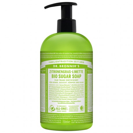 Dr. Bronners Shikakai Soap Lemongrass-Lime Flussigseife Flussigseife, 710 мл