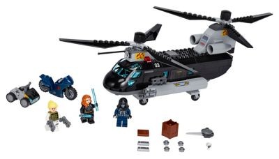 LEGO Marvel Super Heroes 76162 Black Widows Hubschrauber-Verfolgungsjagd Marvel Super Heroes 76162 Погоня на вертолете Черной вдовы