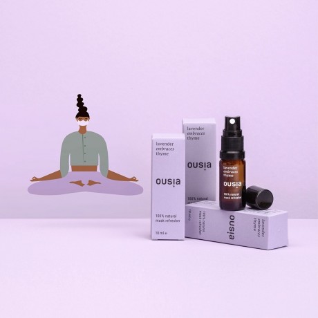 OUSIA Mask Refresher Lavender embraces Thyme  Mask Refresher Лаванда в объятиях тимьяна