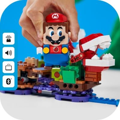 LEGO LEGO Super Mario 71382 Piranha-Pflanzen-Herausforderung – Erweiterungsset LEGO Super Mario 71382 Дополнительный набор «Вызов растений-пираний»