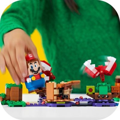LEGO LEGO Super Mario 71382 Piranha-Pflanzen-Herausforderung – Erweiterungsset LEGO Super Mario 71382 Дополнительный набор «Вызов растений-пираний»
