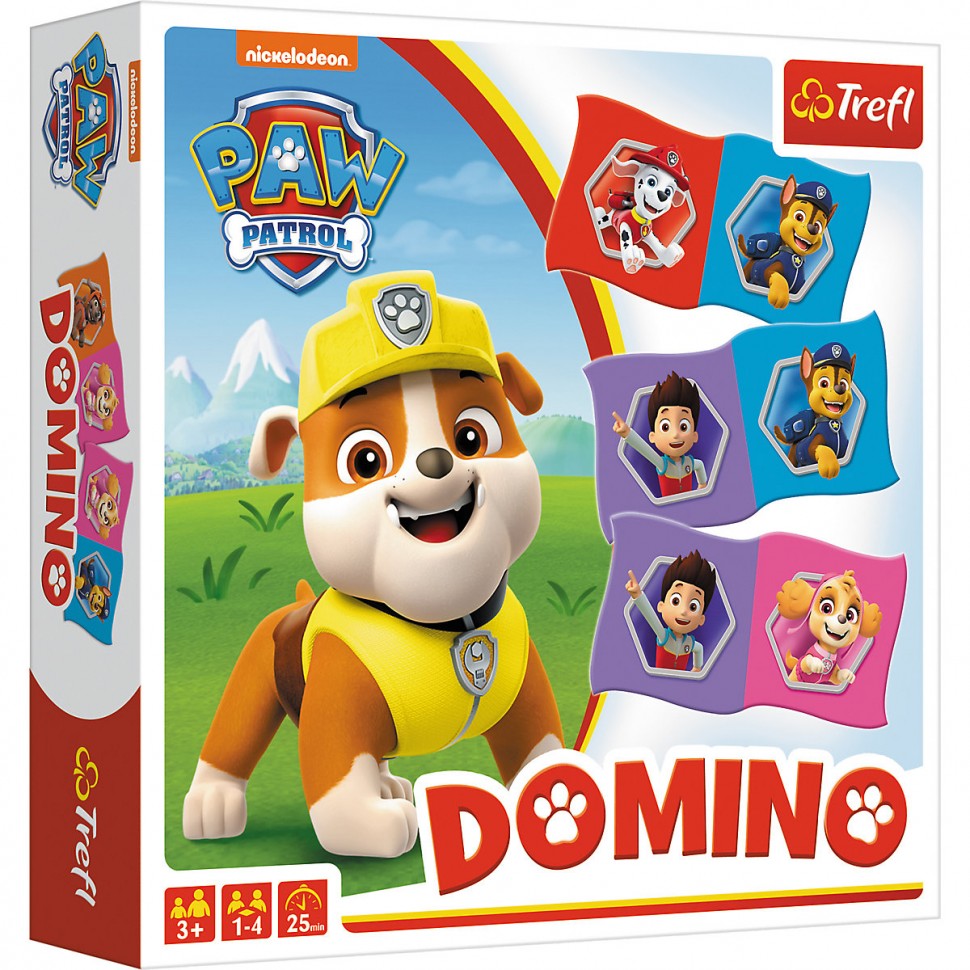 Купить Trefl Domino PAW Patrol Домино Щенячий патруль в интернет-магазине  Diskontshop.eu Германия всего за 781 руб. в