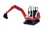 Bruder BRUDER 02432 PS Schaeff Mini-Bagger HR 16 Мини-экскаватор BRUDER 02432 PS Schaeff HR 16