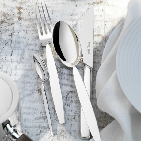 Robbe & Berking Robbe & Berking 12 - 150 g versilbert Menubesteck Set 4-tlg. Robbe &amp; Berking 12 - Набор столовых приборов посеребренный 150 г, 4 предм.