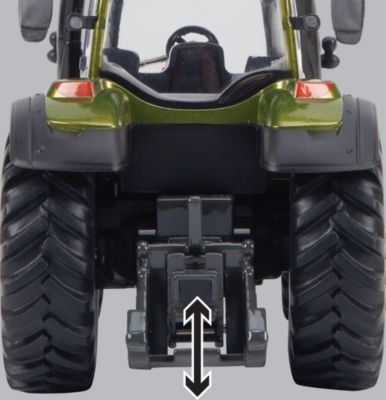 TOMY Traktor Metallic Olivgrun Valtra Spielset mit Zubehor (1:32) Игровой набор Valtra Tractor Metallic Olive Green с аксессуарами (1:32)