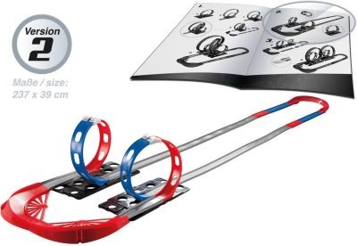 Darda Autorennbahn-Set: DARDA Blue Flash + GRATIS DARDA DTM Audi RS5 Scheider Набор для гоночной трассы: DARDA Blue Flash + БЕСПЛАТНО DARDA DTM Audi RS5 Scheider