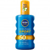 Nivea UV Dry Protect Sport Transparentes Spray LSF 50  UV Dry Protect Sport Прозрачный спрей SPF 50