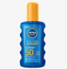Nivea UV Dry Protect Sport Transparentes Spray LSF 50  UV Dry Protect Sport Прозрачный спрей SPF 50