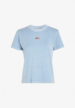 Tommy Hilfiger Basic T-shirt hellblau Базовая футболка Светло-синий