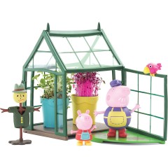 TOMY Peppa Wutz Opas Wutz Gewachshaus Свинка Пеппа Дедушка Свинка Теплица