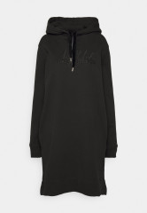 Tommy Hilfiger REG TRIM HOOD SHORT DRS Jumper dress black REG TRIM HOOD SHORT DRS Платье-джемпер черный