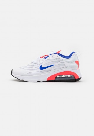 Nike Sportswear AIR MAX EXOSENSE Sneaker low white/racer blue/flash crimson/metallic silver/black AIR MAX EXOSENSE Низкие кроссовки женские белый/гоночный синий/flash crimson/серебристый металлик/черный