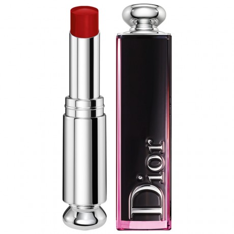 Лаковая губная помада Dior Addict Gel Lacquer, оттенок 857 Hollywood Red