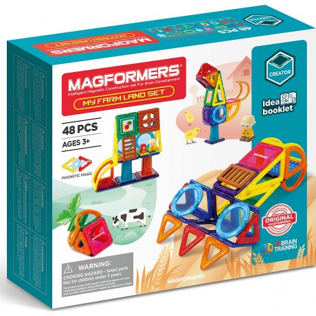 MAGFORMERS Magformers My Farm Land Set Набор Magformer's My Farm Land