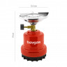 baygas baygas Gaskocher Campingkocher/Gaskocher aus Metallkorper Rot,1- Flammig fur Outdoor газовая плита Baygas походная печь/газовая плита из металлического корпуса красного цвета, 1 пламя для использования на открытом воздухе