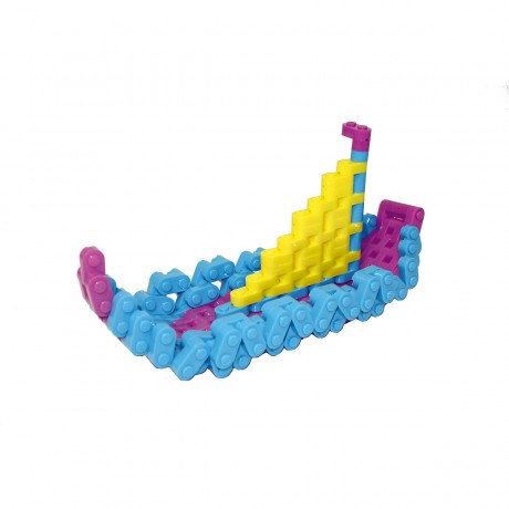 Acti Builders flexible Steckbausteine 730 Teile Steckbausteine гибкие вставные блоки 730 шт. вставных блоков