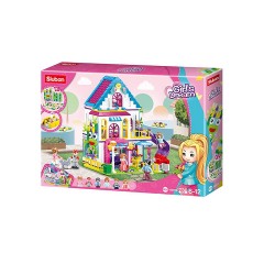 Sluban Klemmbausteine Traum-Villa (730 Teile) Особняк мечты (730 штук)