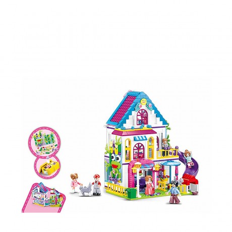 Sluban Klemmbausteine Traum-Villa (730 Teile) Особняк мечты (730 штук)