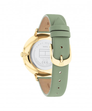 Tommy Hilfiger GP CASE ENAMEL BEZEL DIAL WITH GP ACCENTS Watch green GP CASE ЭМАЛЬНЫЙ БЕЗЕЛЬ ЦИФЕРБЛАТ С АКЦЕНТАМИ GP Часы зеленый
