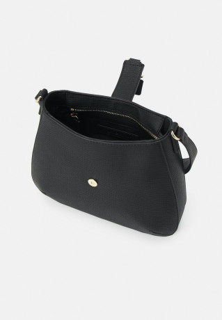 Tommy Hilfiger PLUSH SHOULDER BAG Handbag black ПЛЮШЕВАЯ СУМКА НА ПЛЕЧО сумочка черный