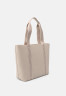 Tommy Hilfiger Tote bag feather white / oatmilk mix Сумка смесь овсяного молока с белым пером