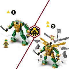 LEGO LEGO Ninjago 71781 Lloyds Mech-Duell EVO LEGO Ninjago 71781 Дуэль роботов Ллойда EVO