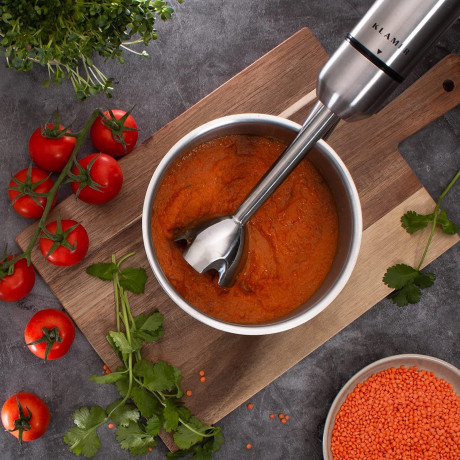 KLAMER KLAMER Stabmixer KLAMER Stabmixer Set 1000 Watt, 4 in 1 Purierstab Edelstahl mit Smart… Ручной блендер KLAMER Набор ручных блендеров KLAMER мощностью 1000 Вт, очищающий стержень 4 в 1 из нержавеющей стали с…