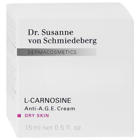 Dr. Susanne von Schmiedeberg L-Carnosine Anti-A.G.E. Cream fur trockene Haut  L-карнозин против A.G.E. Крем для сухой кожи