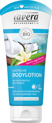 Lavera Exotische Лосьон для тела Био-Кокос и Bio-ваниль , 200 мл