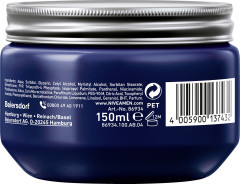 NIVEA MEN Natural Look Haar Styling Cream, 150 ml, Нивеа Мужской крем для укладки волос, пантенол и витамин B3, естественный вид, средняя фиксация, 150 мл