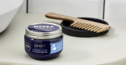 NIVEA MEN Natural Look Haar Styling Cream, 150 ml, Нивеа Мужской крем для укладки волос, пантенол и витамин B3, естественный вид, средняя фиксация, 150 мл