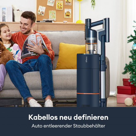 Ultenic Ultenic Akku-Stielstaubsauger FS1, 450,00 W, mit Beutel, Staubsauger mit Absaugstation/3L Staubbehalter/60 Minuten Laufzait Беспроводной ручной пылесос Ultenic FS1, 450,00 Вт, с мешком, пылесосом с всасывающей станцией, пылесборником 3 л, время р