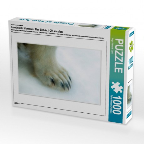 CALVENDO Puzzle CALVENDO Puzzle Emotionale Momente: Der Eisbar. \/ CH-Version Пазл CALVENDO Пазл Эмоциональные моменты: ледяной бар. \/ версия CH