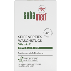 SEBAMED Seifenfreies Waschstuck, 150 g, Себамед Мыло без мыла, для чувствительной кожи, 150 г