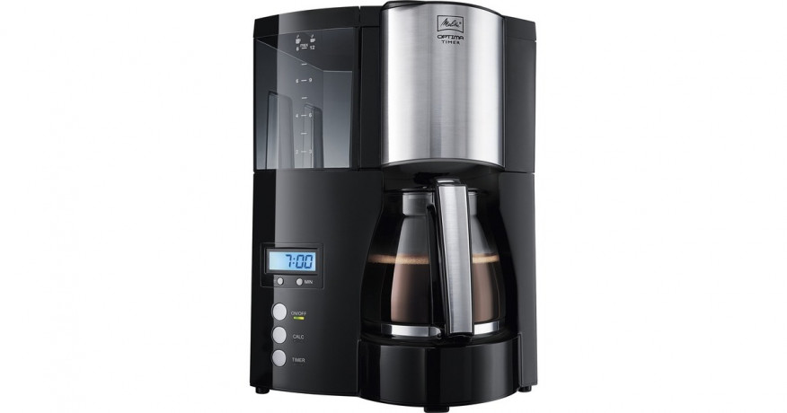 Melitta Melitta Optima Timer, Filtermaschine schwarz/edelstahl  schwarz, edelstahl Melitta Optima Timer, фильтр-машина черный/нержавеющая сталь