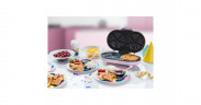 Bestron Bestron Doppel-Herzwaffeleisen ADWM1000P rosa, 1.000 Watt  rosa Вафельница Bestron с двойным сердцем ADWM1000P розовая, 1000 Вт