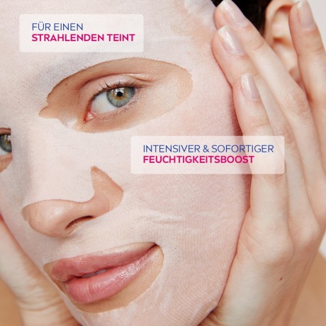 Nivea Rose Touch Hydrating Feuchtigkeitsspendende Tuchmaske  Rose Touch Hydrating Увлажняющая тканевая маска