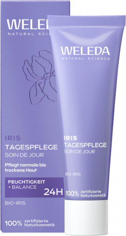 WELEDA Iris Tagespflege Bio-Iris, 30 ml, Питательный дневной крем Iris с органическим ирисом для нормальной и сухой кожи, 30 мл