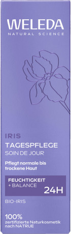 WELEDA Iris Tagespflege Bio-Iris, 30 ml, Питательный дневной крем Iris с органическим ирисом для нормальной и сухой кожи, 30 мл