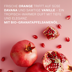 WELEDA Inspire - Schoenheitsdusche Granatapfel, 20 ml, Крем-гель для душа Inspire с гранатом и ароматом апельсина, даваны и ванили, дорожный формат, 20 мл