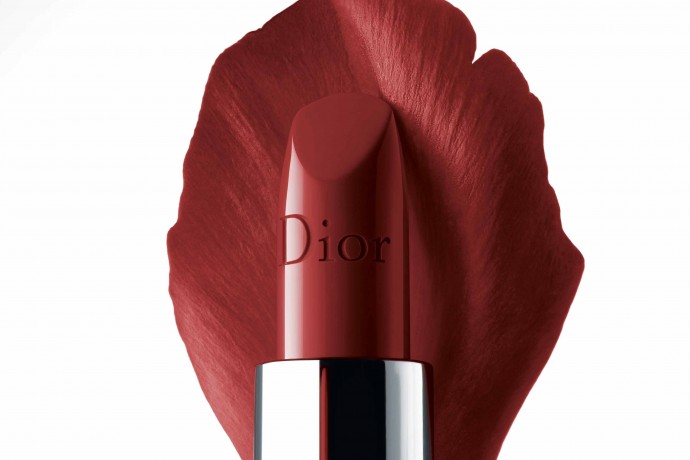 DIOR ROUGE DIOR Kollektion nachfüllbarer Lippenstifte Коллекция многоразовых помад, Цвета от кутюр и цветочный уход за губами, 5 шт.