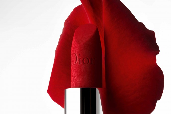 DIOR ROUGE DIOR Kollektion nachfüllbarer Lippenstifte Коллекция многоразовых помад, Цвета от кутюр и цветочный уход за губами, 5 шт.