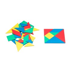 Wissner aktiv lernen Tangramsatz in 4 Farben (28 Teile) Набор Tangram в 4-х цветах (28 штук)
