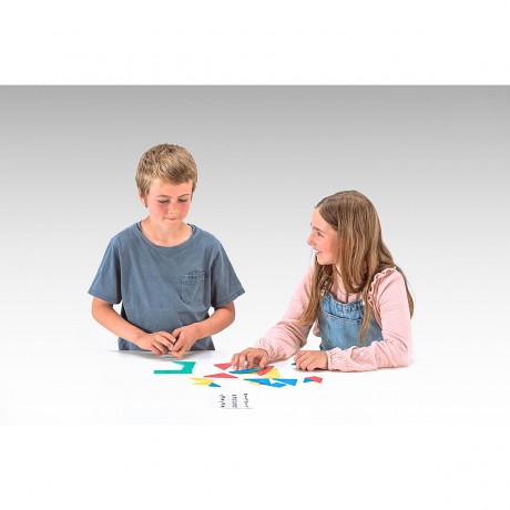 Wissner aktiv lernen Tangramsatz in 4 Farben (28 Teile) Набор Tangram в 4-х цветах (28 штук)