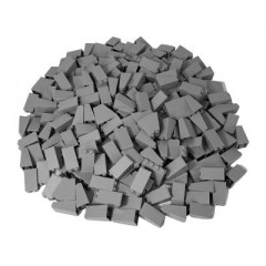 LEGO LEGO 2x2x3 Dachsteine Hellgrau - 50 Stueck - Light bluish grey bricks 3684c LEGO 2x2x3 Roof Bricks Light Grey — 50 штук — Светло-голубовато-серые кирпичи 3684c