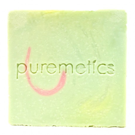 puremetics Straffende Dusch-Seife Sheabutter Limette Укрепляющее мыло для душа с маслом ши и лаймом