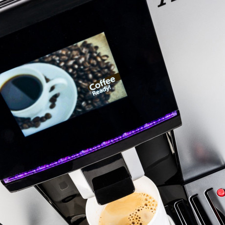 Acopino Acopino Kaffeevollautomat Vittoria, 6 Heissgetranke mit ONE Touch-Funktion, grosses Farb-Grafikdisplay elfenbein Полностью автоматическая кофемашина Acopino Vittoria, 6 горячих напитков с функцией ONE Touch, большой цветной графический дисплей